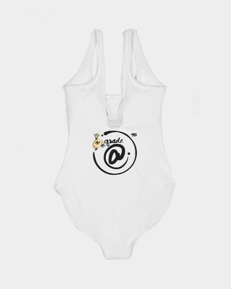 Women's One-Piece Swimsuit White