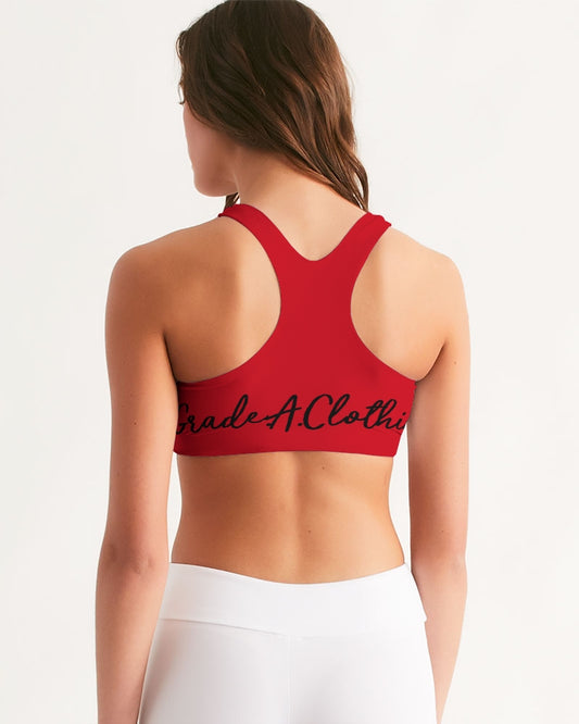 Red Money Women's Seamless Sports Bra