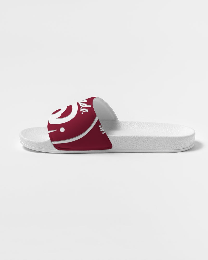 Burgundy Men's Slide Sandal