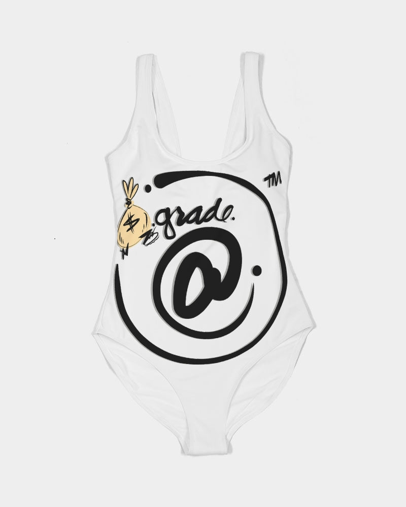 Women's One-Piece Swimsuit White