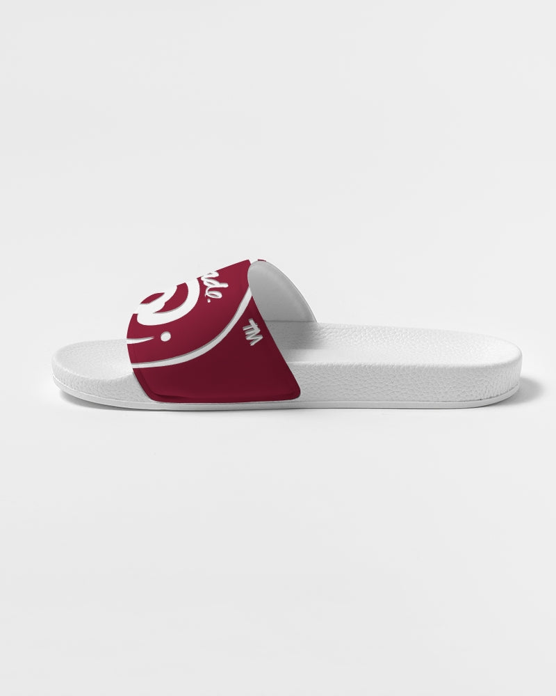 Burgundy Women's Slide Sandal