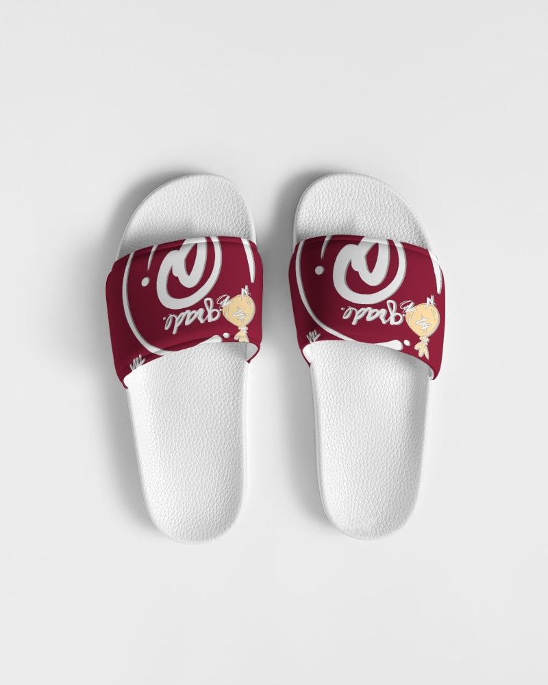 Burgundy Women's Slide Sandal